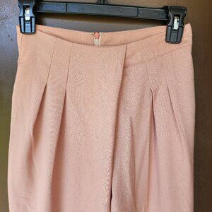 Shein High Waist Peach Ankle Pants XS